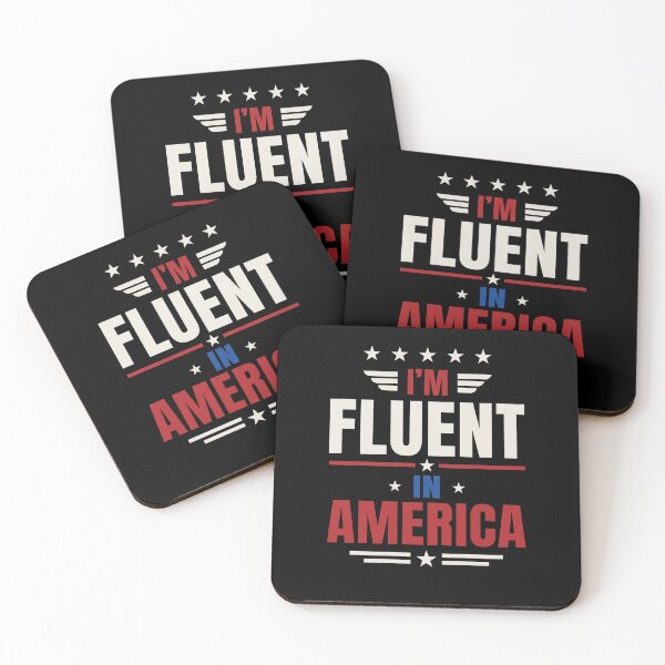 Item preview, I'm Fluent In America American Patriotism USA Pride designed and sold by SofenArt.