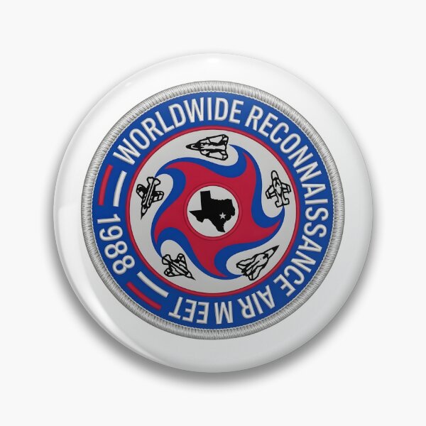 Item preview, Worldwide Reconnaissance Air Meet 1988 Commemorative Patch designed and sold by CharlieDesings.