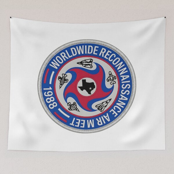 Item preview, Worldwide Reconnaissance Air Meet 1988 Commemorative Patch designed and sold by CharlieDesings.