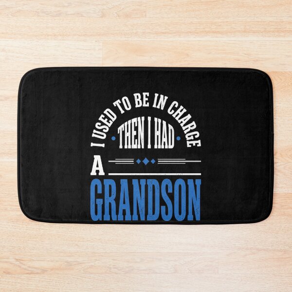 Item preview, I Used To Be In Charge Then I Had A Grandson Grandfather Grandpa Papa Grandparents Humor designed and sold by SofenArt.