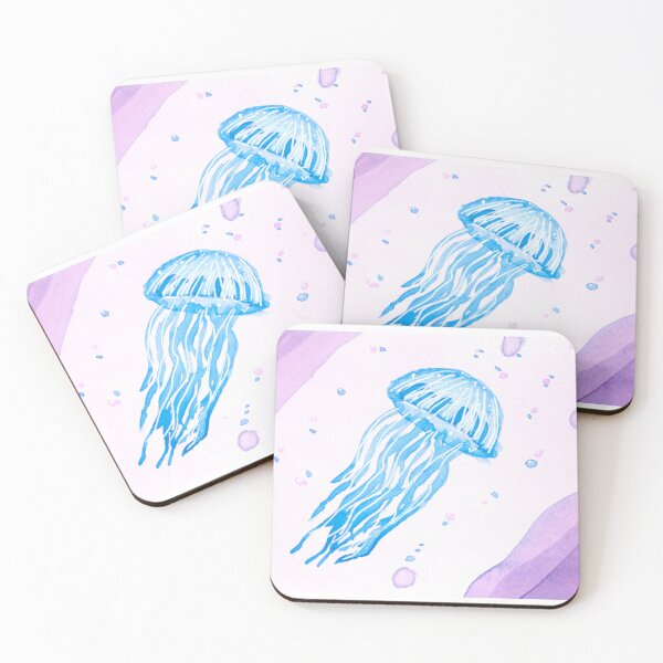 Item preview, Blue Jellyfish (Full) designed and sold by Art of Devin.