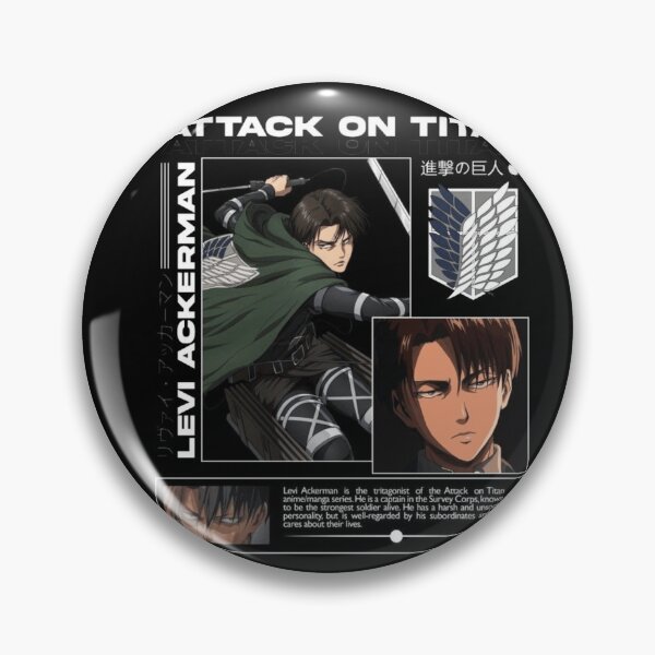Item preview, Attack on Titan Levi Ackerman designed and sold by The cyber baddie .
