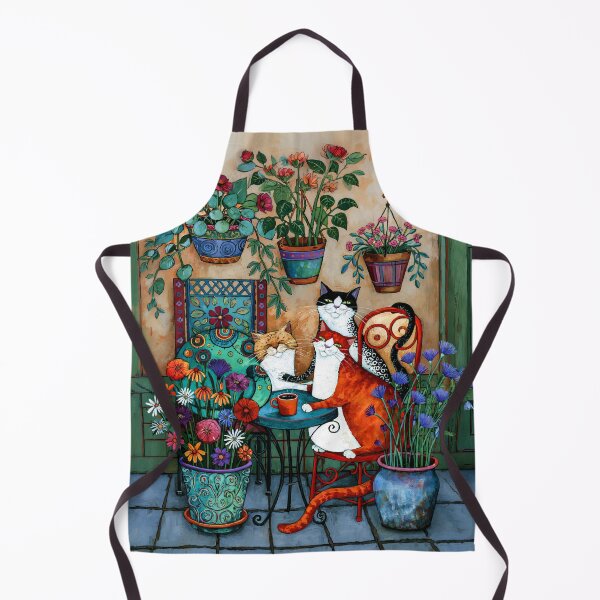 Item preview, Patio Cats designed and sold by Blue Horse Photo Magic.