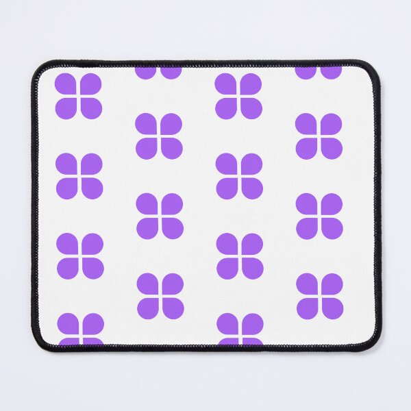 Item preview, Purple four leaf icon illustration art designed and sold by MagicMaker1984.