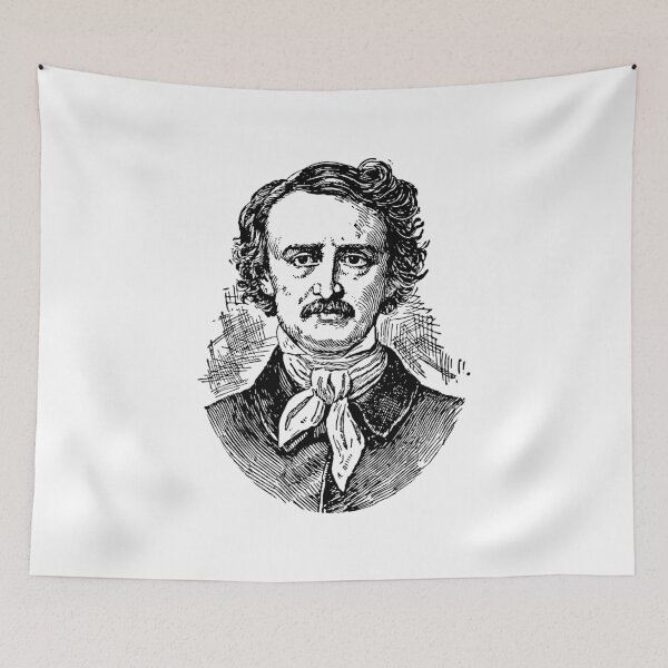 Item preview, edgar allan poe portrait designed and sold by FloFlo8468.
