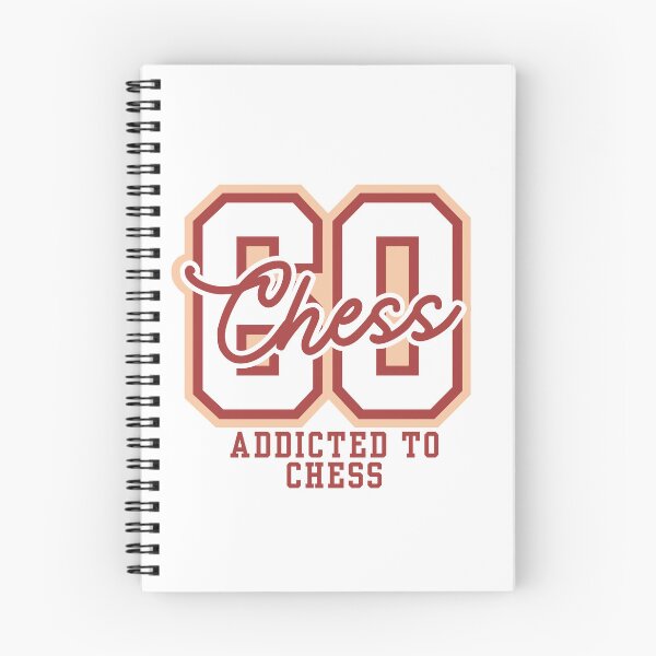 Item preview, ADDICTED TO CHESS - VARSITY STYLE DESIGN designed and sold by CalculatedChaos.