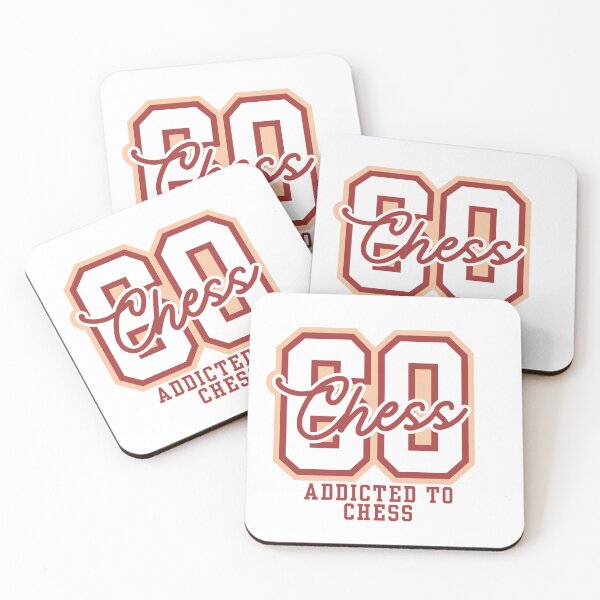 Item preview, ADDICTED TO CHESS - VARSITY STYLE DESIGN designed and sold by CalculatedChaos.