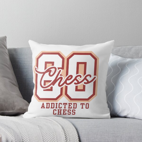 Item preview, ADDICTED TO CHESS - VARSITY STYLE DESIGN designed and sold by CalculatedChaos.