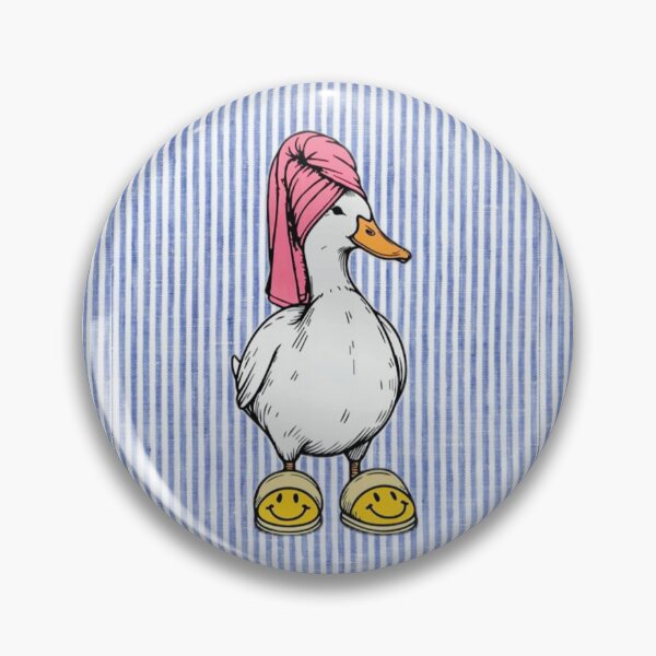 Item preview, Bathroom Etiquette Series: Pampered Duck designed and sold by TT Design & Creative Studio.