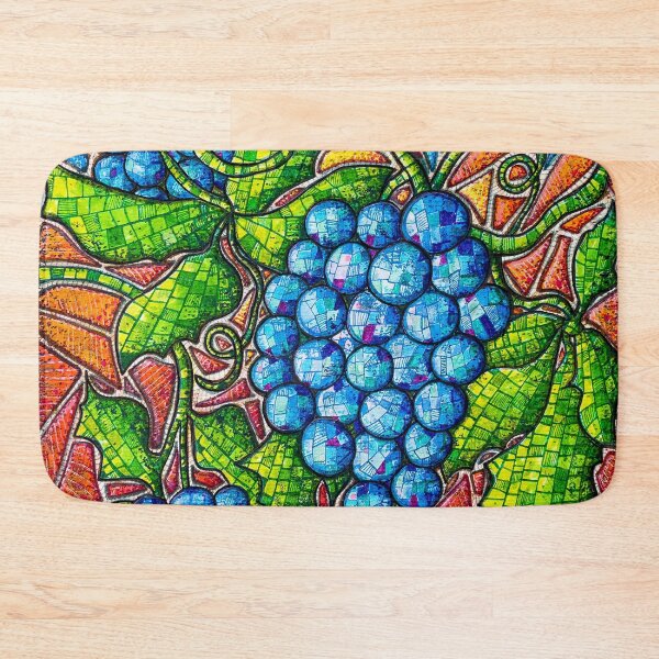 Item preview, Italian Grapes Throat Chakra Art designed and sold by kpalana.