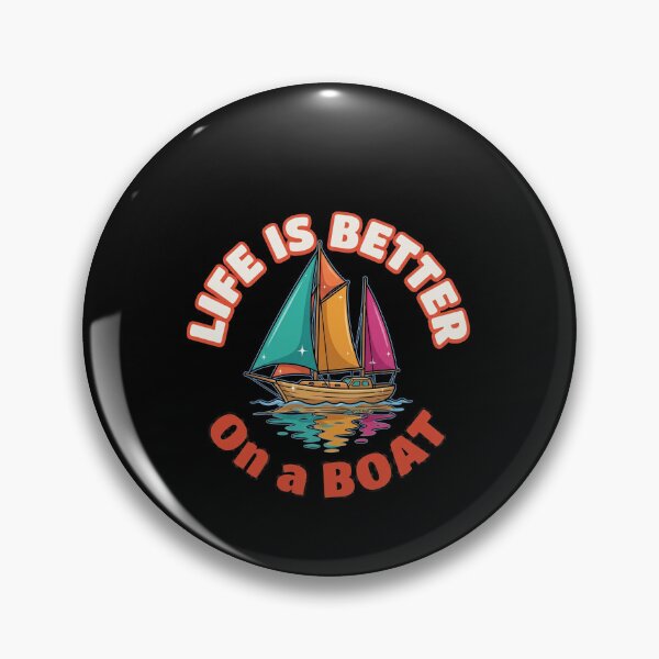 Item preview, Life Is Better On A Boat Boating Enthusiast Sailor Water Lover designed and sold by SofenArt.