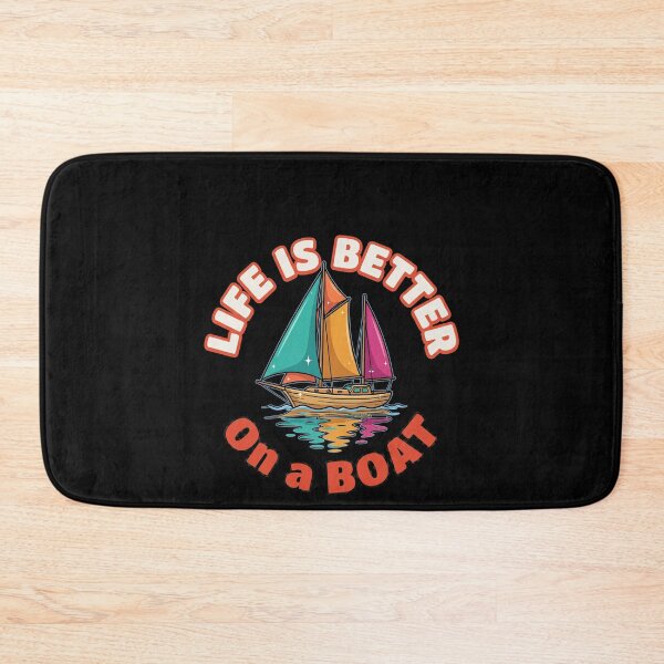Item preview, Life Is Better On A Boat Boating Enthusiast Sailor Water Lover designed and sold by SofenArt.