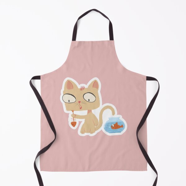 Item preview, Funny-guilty-cat-fishbone designed and sold by Sweta Roy Choudhury.