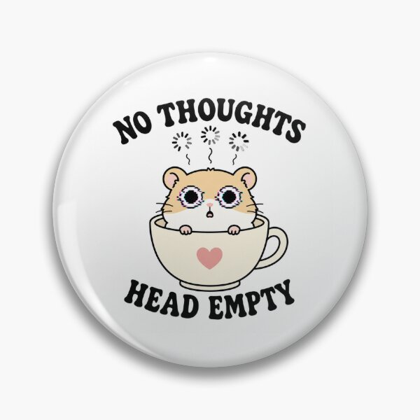 Item preview, No Thoughts Head Empty Brainrot Hamster Teacup designed and sold by iqaaaaaa.
