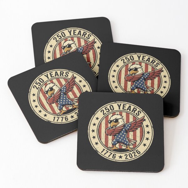 Item preview, 250 Years 1776 2026 Patriotic American Independence Day Dabbing Eagle designed and sold by SofenArt.