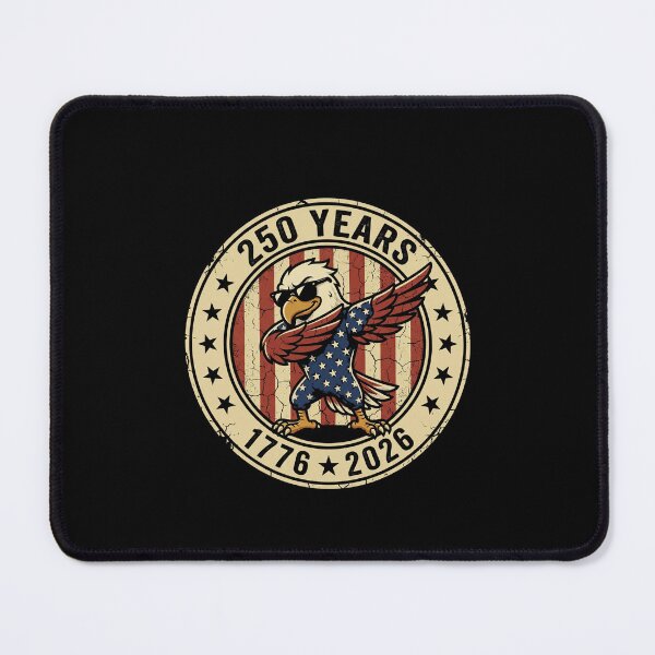 Item preview, 250 Years 1776 2026 Patriotic American Independence Day Dabbing Eagle designed and sold by SofenArt.
