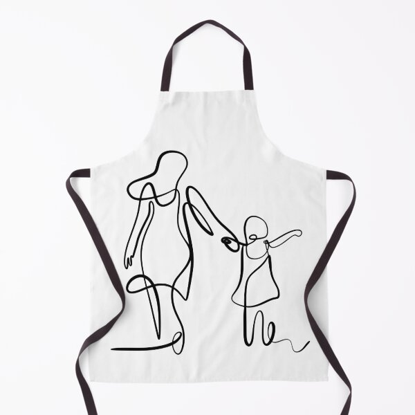 Item preview, mother and daughter line art designed and sold by FloFlo8468.