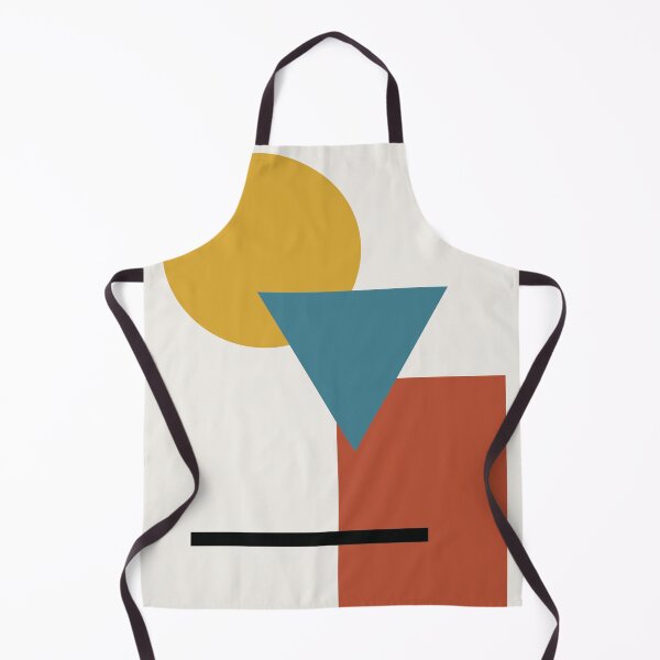 Item preview, Mid Century Modern Geometric Shapes Abstract Art designed and sold by AliAltinelArt.
