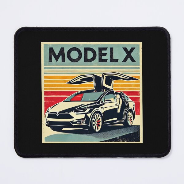 Item preview, Tesla Model X Electric SUV Blueprint Style Design | EV Enthusiast Graphic designed and sold by TEEJAMBOREE.