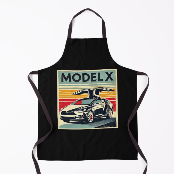 Item preview, Tesla Model X Electric SUV Blueprint Style Design | EV Enthusiast Graphic designed and sold by TEEJAMBOREE.