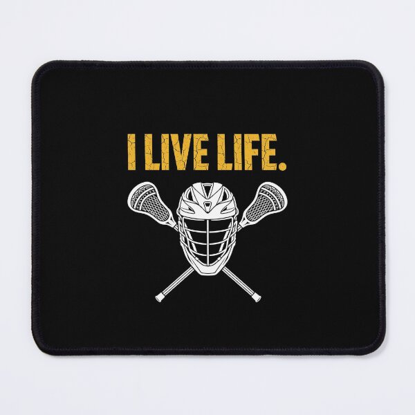 Item preview, I Live Life Lacrosse Player Athlete designed and sold by SofenArt.