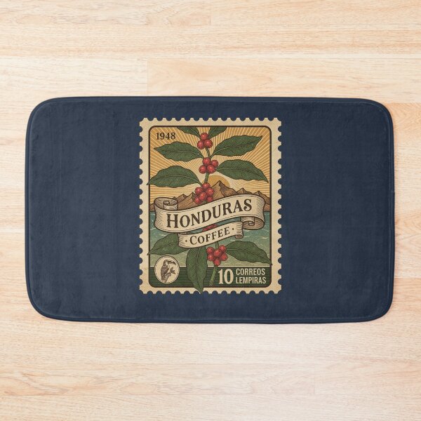 Item preview, Honduras Coffee Vintage Stamp Art designed and sold by d247.