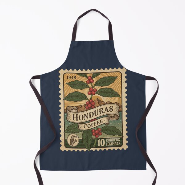 Item preview, Honduras Coffee Vintage Stamp Art designed and sold by d247.