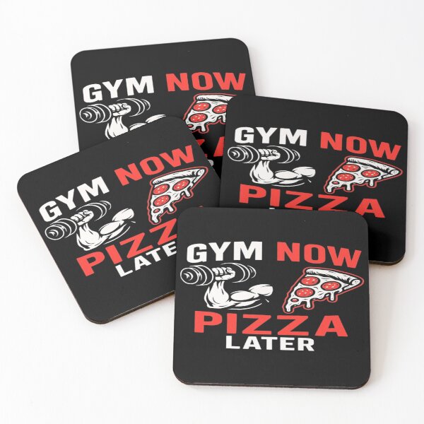 Item preview, Gym Now Pizza Later designed and sold by MAJCO-ART.