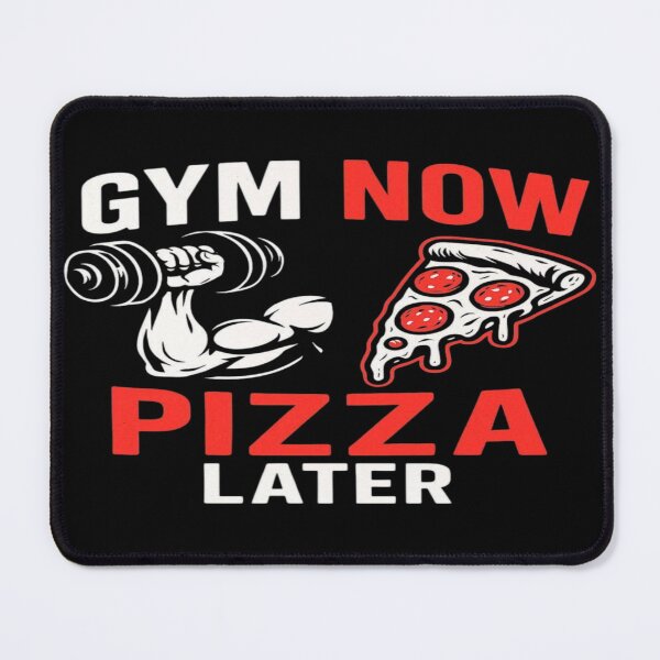 Item preview, Gym Now Pizza Later designed and sold by MAJCO-ART.