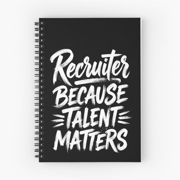 Item preview, Recruiter Because Talent Matters Human Resources Professional designed and sold by SofenArt.