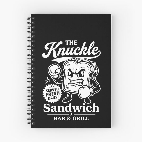 Item preview, The Knuckle Sandwich Bar And Grill Restaurant Chef Foodie designed and sold by SofenArt.