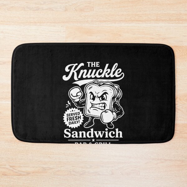 Item preview, The Knuckle Sandwich Bar And Grill Restaurant Chef Foodie designed and sold by SofenArt.