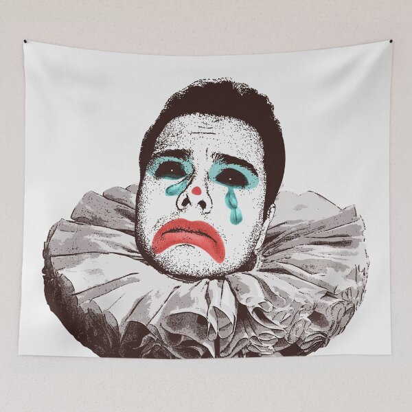 Item preview, Sad clown, dark vintage style designed and sold by danielrospad.