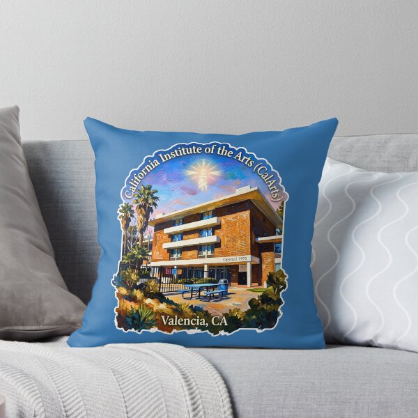 Item preview, CalArts Chouinard Hall Impressionist Oil Painting designed and sold by EvergreenPark - Tee Studio.