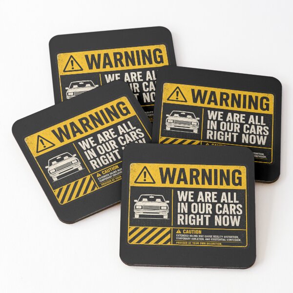 Item preview,  We Are All In Our Cars Right Now designed and sold by AMICO77.