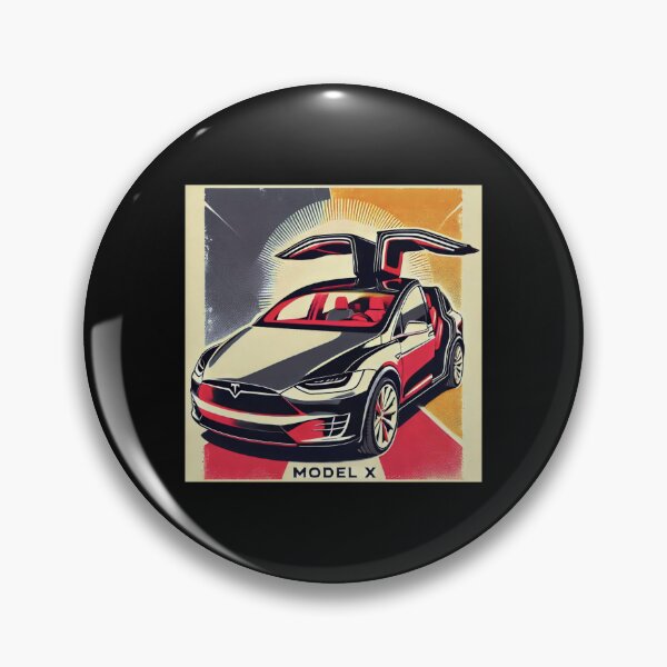 Item preview, Tesla Model X Electric SUV Blueprint Style Design | EV Enthusiast Graphic designed and sold by TEEJAMBOREE.