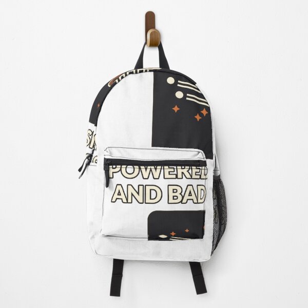 Item preview, Powered by Coffee and Bad Decisions – Funny Coffee Lover Design designed and sold by Cozy Oddities Studio.