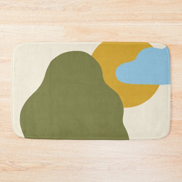 Item preview, Minimalist Abstract Tree Landscape with Sun and Cloud designed and sold by AliAltinelArt.
