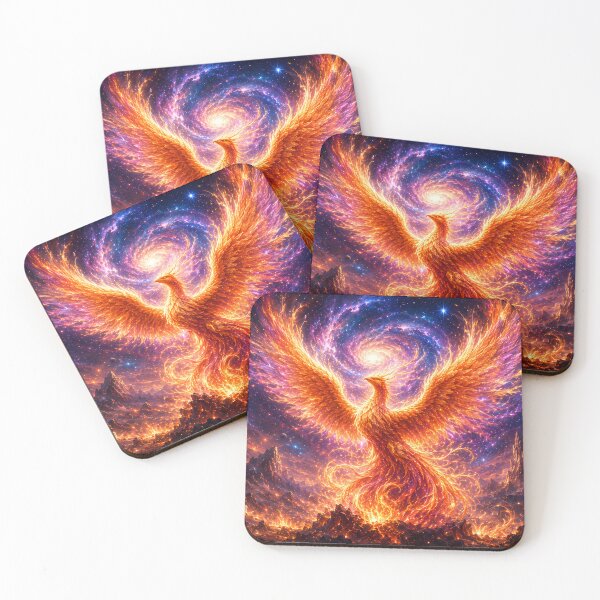 Item preview, Cosmic Phoenix Rising Through the Infinite Universe designed and sold by ManJiangHong.