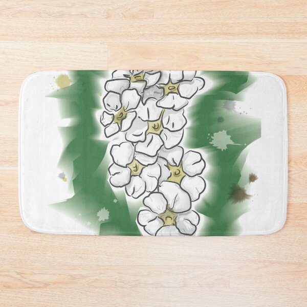 Item preview, White Flowers Digital Watercolor Painting designed and sold by drfriedman1976.