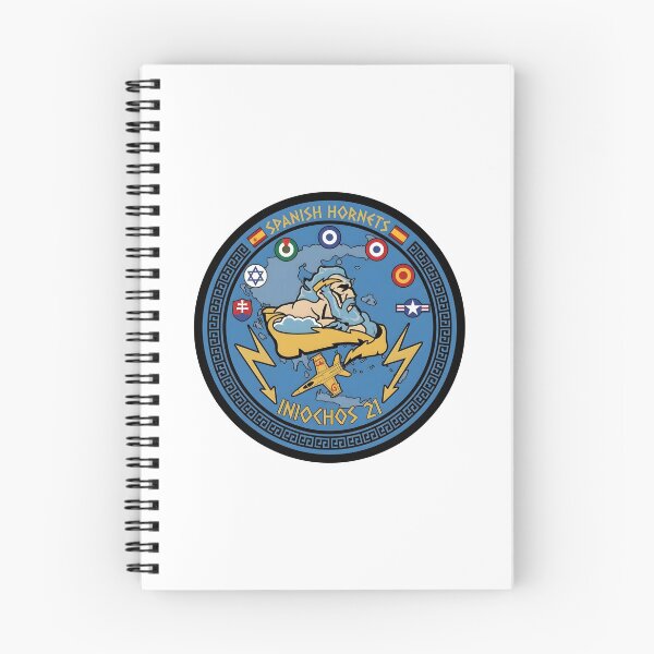 Item preview, Spanish Air Force Hornets Iniochos 2021 Exercise Commemorative Patch designed and sold by CharlieDesings.