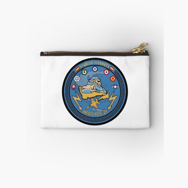 Item preview, Spanish Air Force Hornets Iniochos 2021 Exercise Commemorative Patch designed and sold by CharlieDesings.