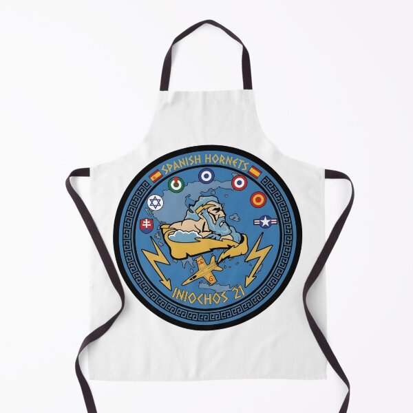 Item preview, Spanish Air Force Hornets Iniochos 2021 Exercise Commemorative Patch designed and sold by CharlieDesings.