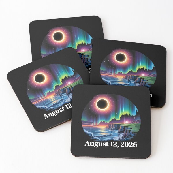 Item preview, Total Eclipse 2026 August 12 Astronomy Design for Eclipse Chasers designed and sold by Redgiant87x.