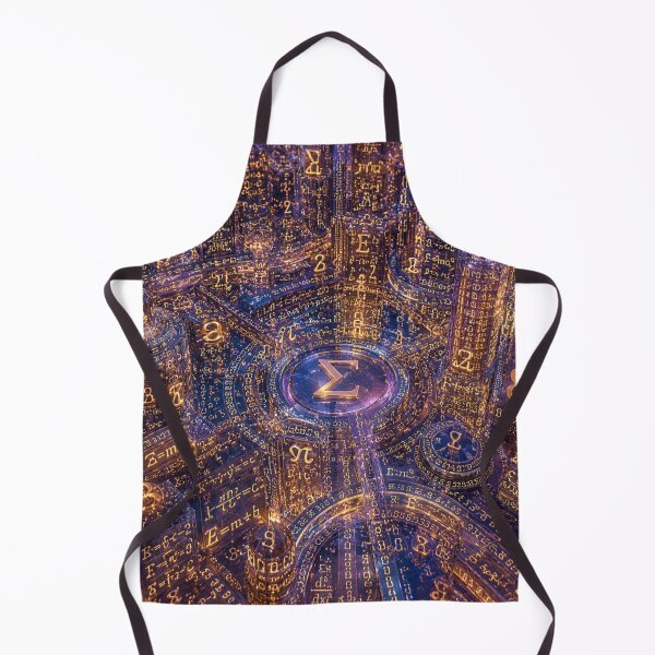 Item preview, Math Town | Overhead City Built From Glowing Math Symbols | STEM Art Print designed and sold by YourForKor.