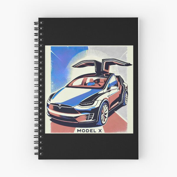 Item preview, Tesla Model X Electric SUV Blueprint Style Design | EV Enthusiast Graphic designed and sold by TEEJAMBOREE.