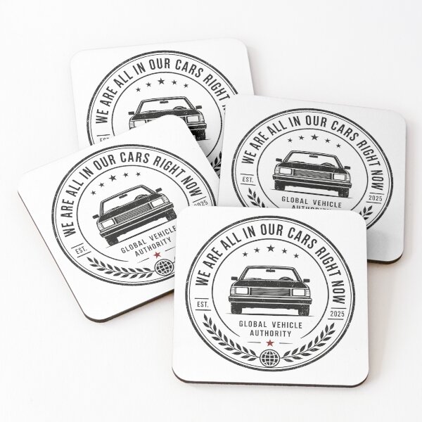 Item preview, We Are All In Our Cars Right Now designed and sold by AMICO77.