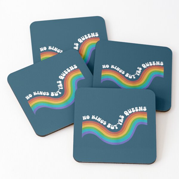 Item preview, Rainbow Funny No Kings but YAS Queens Sarcastic Saying LGBT designed and sold by ArtistryGalle.