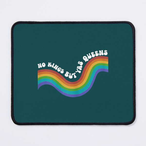 Item preview, Rainbow Funny No Kings but YAS Queens Sarcastic Saying LGBT designed and sold by ArtistryGalle.