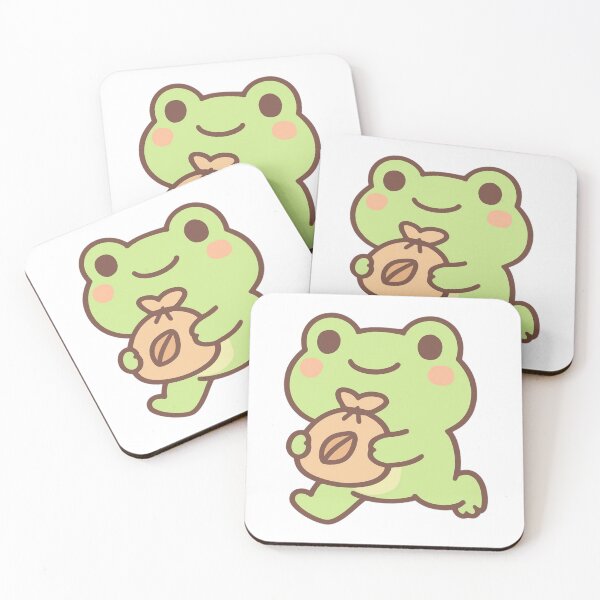 Item preview, Small Steps Matter Frog - Positive Growth Sticker designed and sold by foryouandyours.